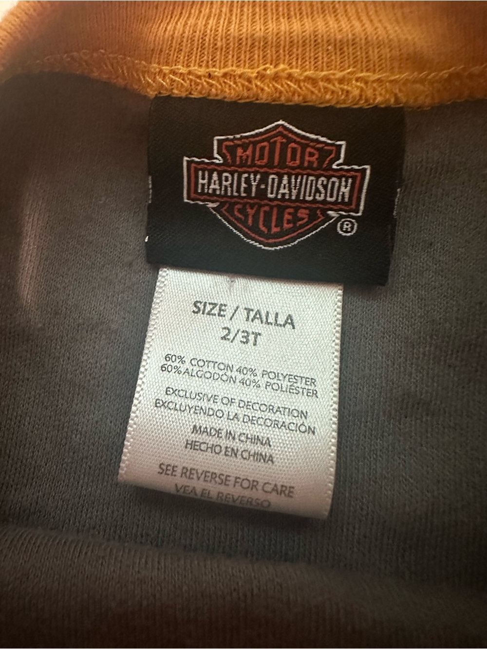 Harley-Davidson Racing Division Ringer Tee - Picture 5 of 6